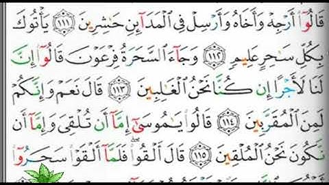 مصحف التجويد صفحة 164 ابراهيم الأخضر 🕋