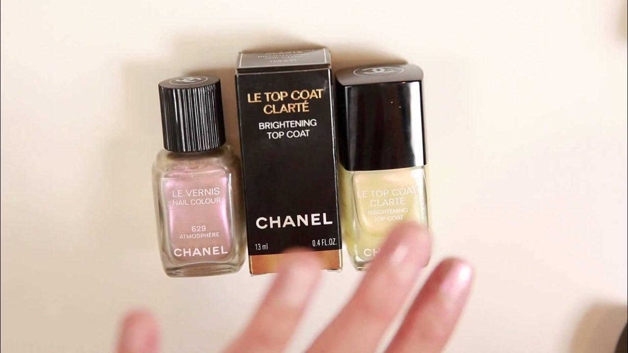 CHANEL (LE TOP COAT) Shimmering Amber Top Coat