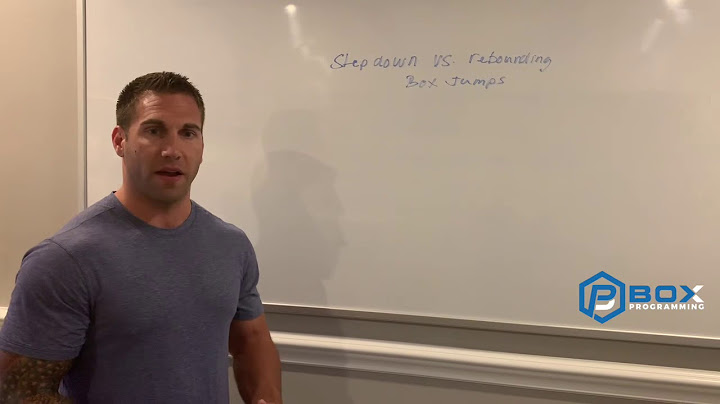 Rebounding box jumps vs. step down box jumps