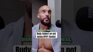 Gobert sounds off on not being top 3 in DPOY