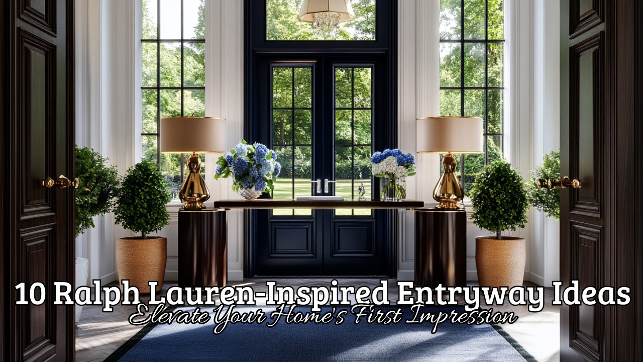 10 Ralph Lauren-Inspired Entryway Ideas to Elevate Your Home's First ...