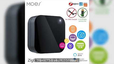 MOES Tuya ZigBee Smart IR Remote Control Universal Infrared Remote Controller for Smart Home works w