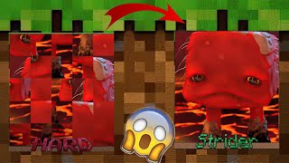 MINECRAFT MOBS IN REAL LIFE  CURSED IMAGES !!! # 4 -  FUNNY PUZZLE 2