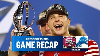49ers advance to SUPER BOWL, complete HISTORIC 2nd-half COMEBACK | Game Recap | CBS Sports