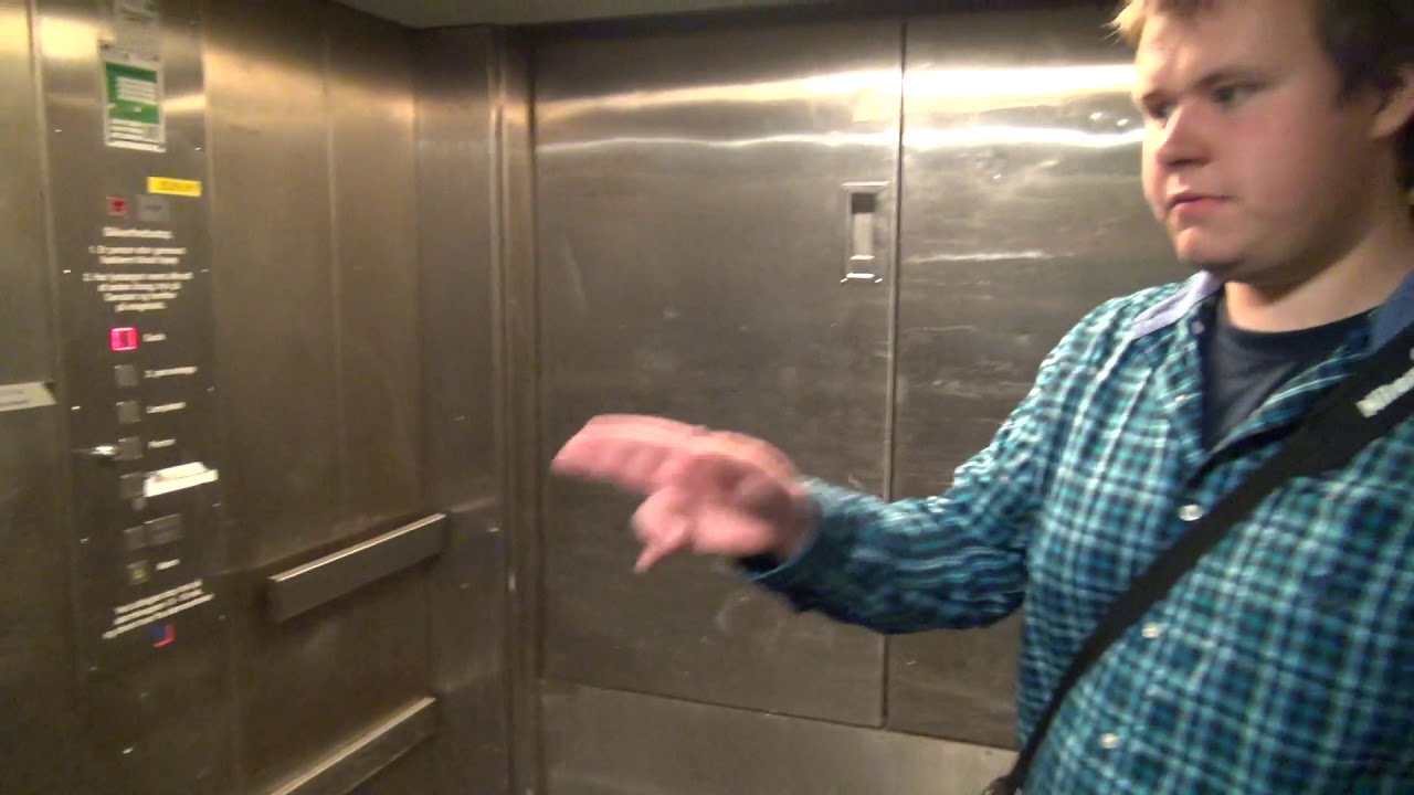 Getting stuck in an elevator WITH 4 DOORS that we didnt belong on YouTube