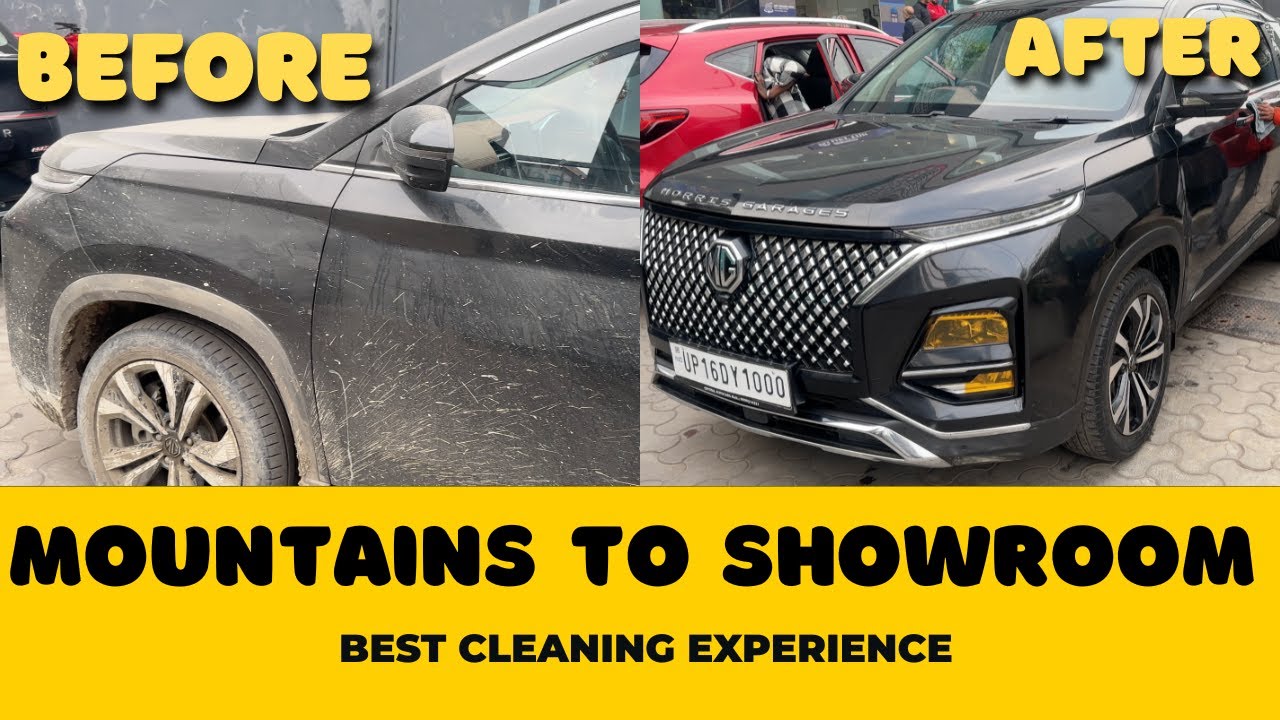 Dusty to Brand New 😱 | MG Hector Full Car Wash & Interior Cleaning | Before & After