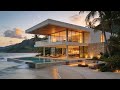 Luxury Beachfront Villa Visualization The Fifth Facade Studio Cinematic Architectural CGI