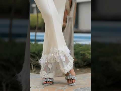 bell bottom plazo design