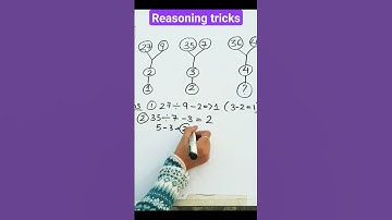reasoning tricks| math short cut tricks | Find missing number #shorts #reasoningtricks #shortvideo