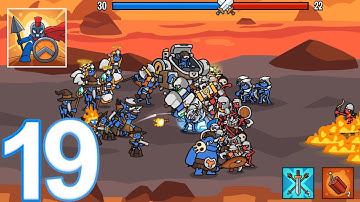 Stick War 2 : Battle Of Legions Part 19 Level 375 - 400 Gameplay (android, iOS)