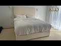 HOW TO UPHOLSTER A HEADBOARD WITH RAILS - DIY - ALO Upholstery