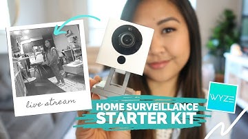 Home Surveillance Starter Kit Under $50! Wyze Cam