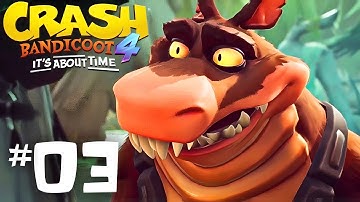 CRASH BANDICOOT 4 ITS ABOUT TIME Gameplay Walkthrough Part 3 - THE DINGODILE - No Commentary