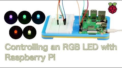 Adeept Lessons - Controlling an RGB LED with the Raspberry Pi
