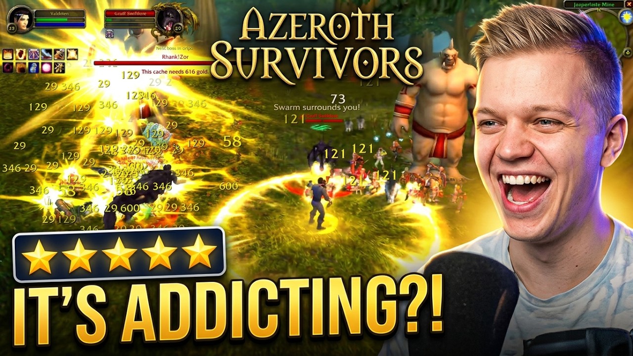 A Great NEW World of Warcraft Roguelike?! | Azeroth Survivors