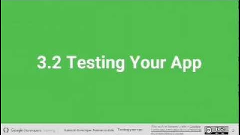 Debug and Testing Android app