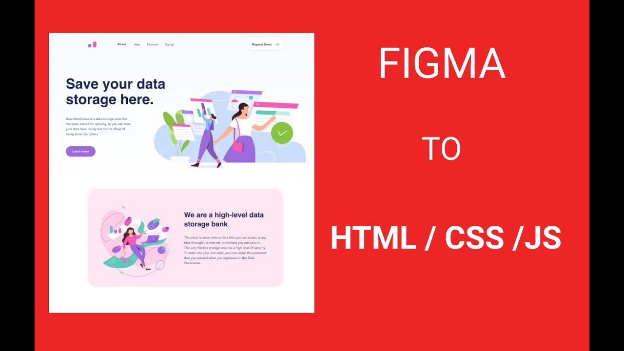 Figma Tasarımını HTML, CSS, JS Koduna Dönüştürelim! - YouTube