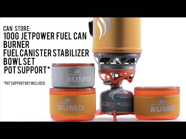The Jetboil Sumo w/Bowl Kit Cooking System - YouTube