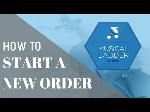 Starting a New Musical Ladder Order