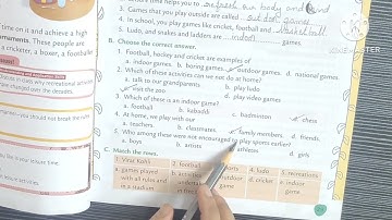 Class 3 EVS Lesson 4 We Need To Have Fun.