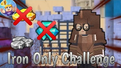 Iron Only Challenge In Egg War 🥚⚡ ( Egg War ) - [ Blockman GO - Adventures ] Koto BG
