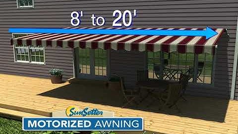 SunSetter Motorized Awning Model