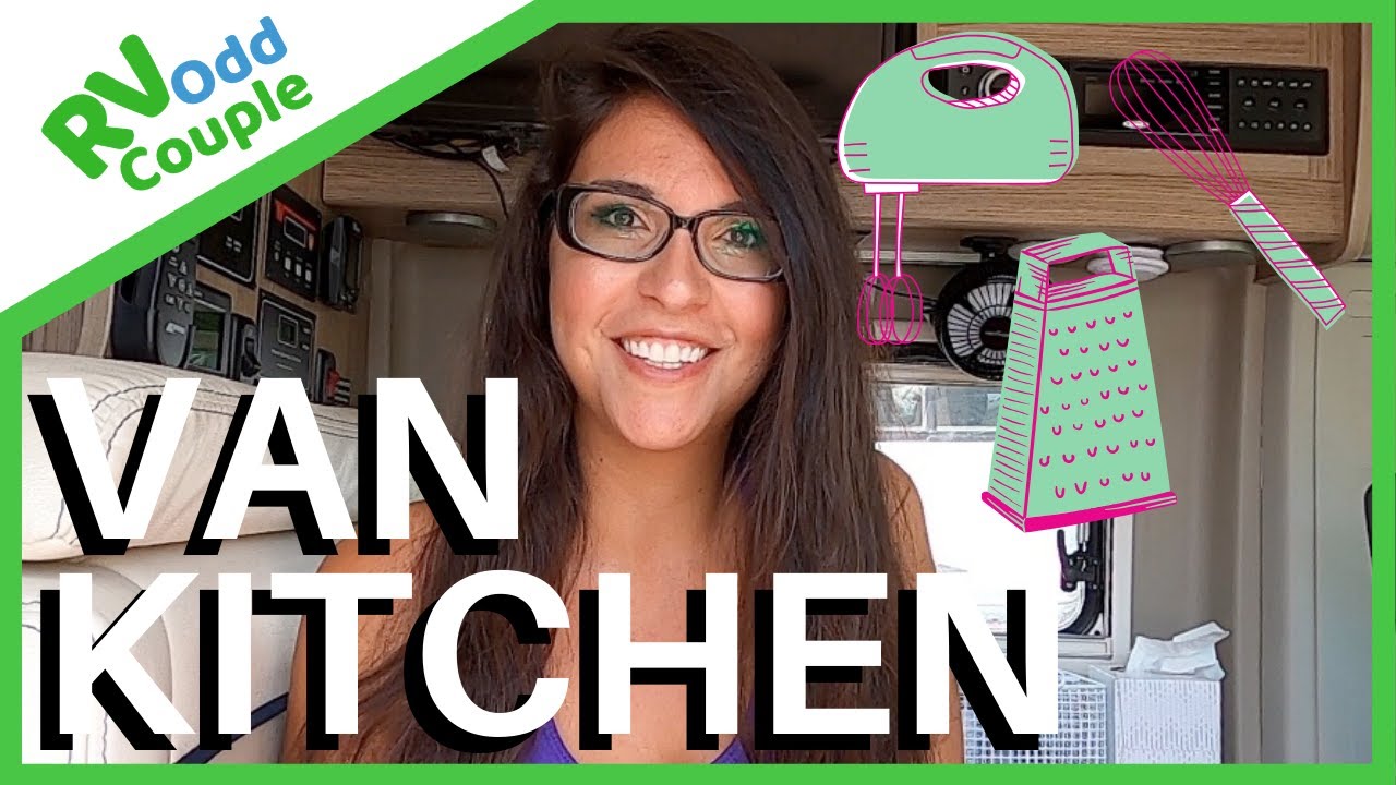 7 Space Saving TINY Kitchen Organization Ideas (RV Living Tips) - YouTube