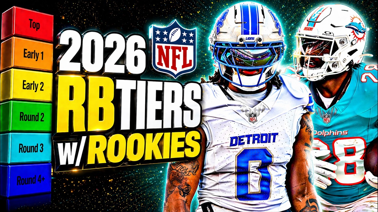 The Ultimate Early 2026 Fantasy Football RB Rankings artwork