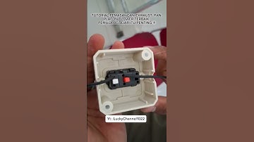 Thumbnail of TUTORIAL PEMASANGAN EXHAUST  FAN PLAFON BLOWER TERBAIK PEMULA BELAJAR ITU PENTING!! #shorts #kreatif