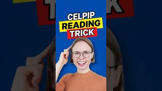 Trick for CELPIP Reading Part 2