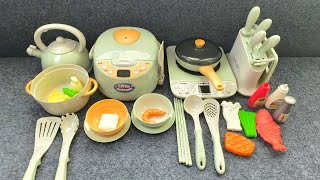 15 Minutes Satisfying with Unboxing & Play Kitchen Utensils Playset Collection ASMR| Review Toys