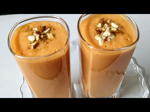 Papaya MilkShake|బొప్పాయి మిల్క్ షేక్|Papaya juice recipe