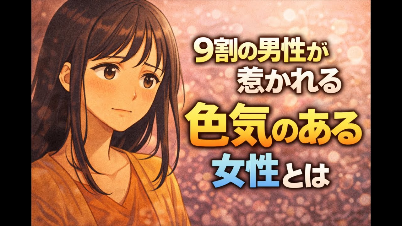 9割の男性が惹かれる色気のある女性