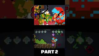 8-Bit Madness V1 (Corrupted Mushrooms/ PART 2) (MARIO.EXE/Mario Madness) (FNF MOD) #shorts