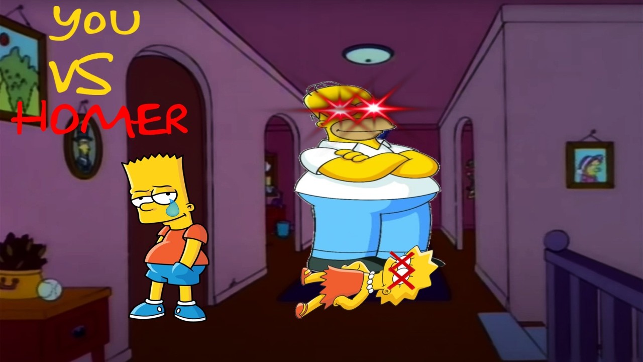 You VS Homer is PEAK GAMING