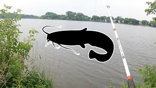 Catfish and Carp on the Maunesha River, bite is HOT!