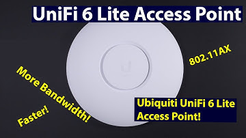 Ubiquiti Unifi 6 Lite Access Point - Improve Your Wi-Fi Performance