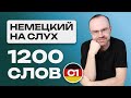 НЕМЕЦКИЙ ЯЗЫК НА СЛУХ. ВСЕ 1200 НЕМЕЦКИХ СЛОВ УЧИМ НЕМЕЦКИЕ СЛОВА C1 УРОКИ НЕМЕЦКОГО ЯЗЫКА