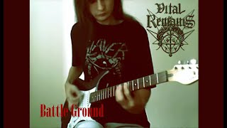 Vital Remains - Battle Ground (Guitar cover)