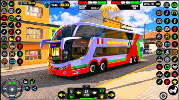 Indian Sleeper Bus Simulator 3d । Bus Simulator 2024 Gameplay । Indian Bus Driving 3d - Android