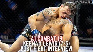 A1 Combat 19 | Keenan Lewis Talks Upset Over Jessie Rosas, Comeback From 1-3 Start & More!