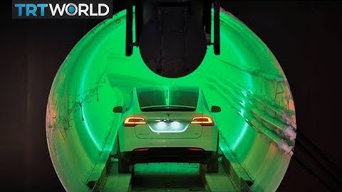 Elon Musk unveils high-speed hyperloop tunnel | Money Talks
