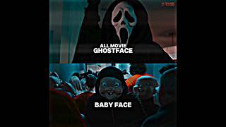 Ghostface vs Baby Face | #shorts