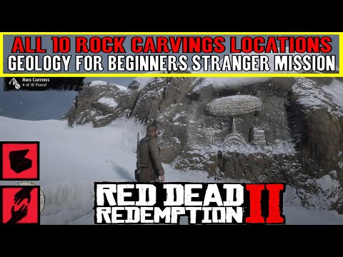 Video: Bagaimana Dan Di Mana Menemukan Semua Pahatan Batu Di Red Dead Redemption 2