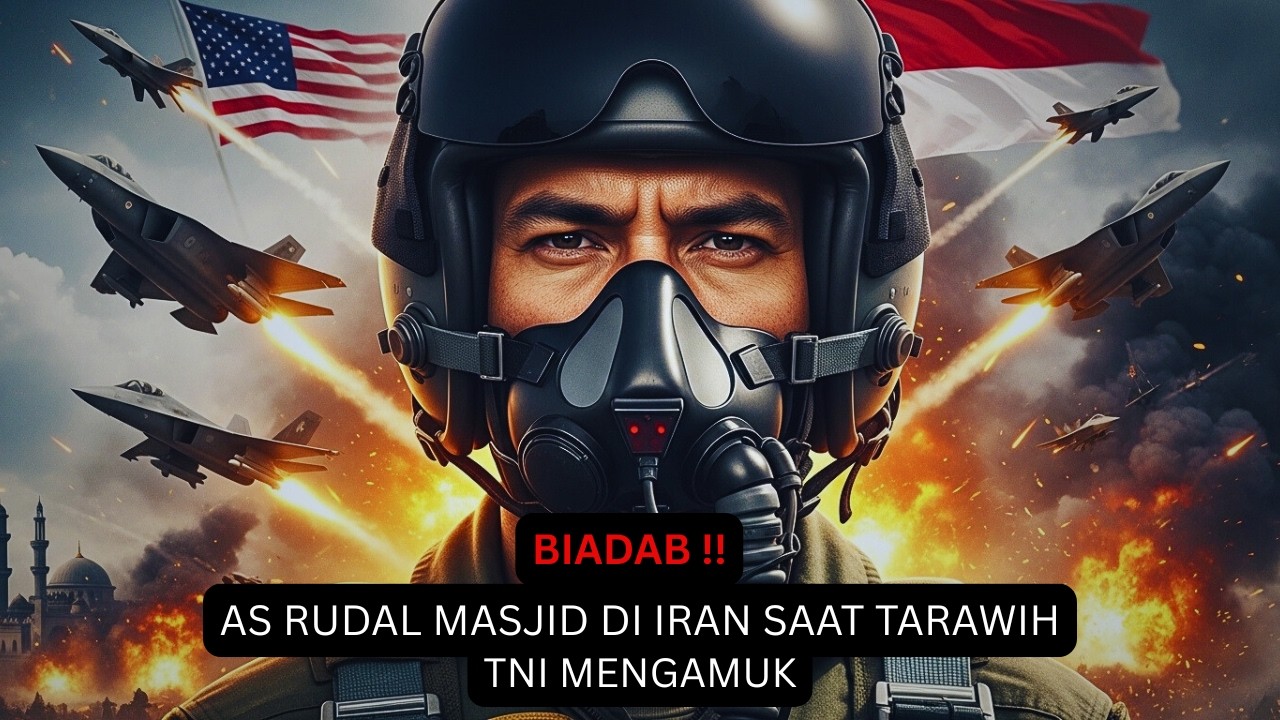 BIADAB❗RUDAL AS HANTAM MASJID DI IRAN SAAT TARAWIH,INDONESIA MURKA, DUNIA GEMETAR MELIHAT AMUKAN TNI