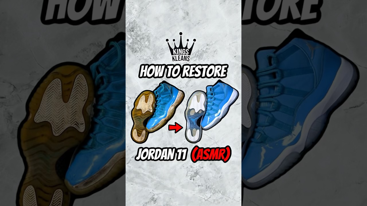 FULL RESTORATION on £700+ Jordan 11 Pantones 👟✨