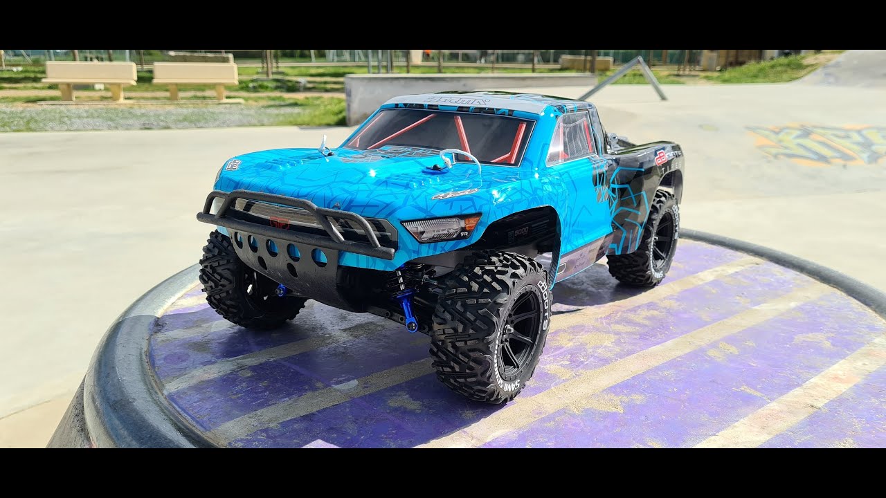 arrma senton body on traxxas slash 