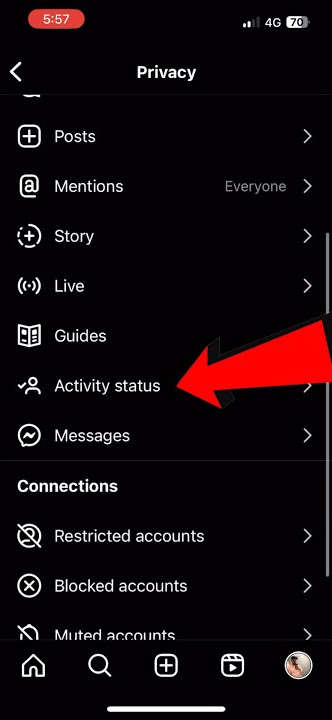 How to Turn On/Off Active Status on Instagram #shorts #viral #youtubeshorts #instagram