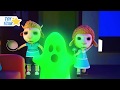 Dolly and Friends 3D  Kids Play Hide and Seek w Color Cabins & Ghost #201