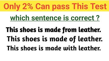 Mixed grammar quiz :: only 2% can pass this test ::